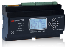 DKM-430 Анализатор сети, 30 входов ТТ, 1.9” LCD, RS-485, USB/Device, 2-вход, 2-выход, DC