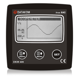 DKM-409-S Анализатор сети, 96х96мм, 2.9” LCD, 31 гармоника, AC