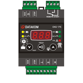 DKG-175 din rail Автоматическое переключение сети (монтаж на DIN-рейку, программируемый)