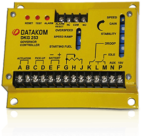 DKG-253 Электронный регулятор оборотов (Вых.акт. 10А) фото 1