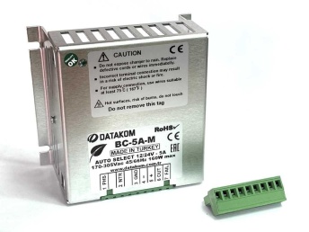 BC-5A-M Зарядное устройство (12В/24В, 5А, 220-240В) фото 3