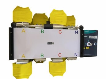 SQ5-3200 4P Реверсивный рубильник с мотор приводом, 3200A, 400/230V фото 1