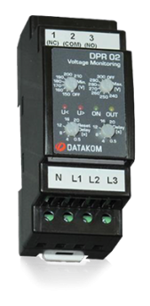 DPR-02 Реле контроля фаз, L-N, UV/OV фото 1